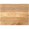 vidaXL Piano per Tavolo 90x70x2,5 cm Rettangolare Legno Massello Mango