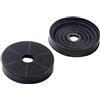 Silverline Filtro a carboni attivi (2 pz.) AF100 / KF001 / CHACC035 / YT971.1000.05
