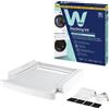WPRO Kit Sovrapposizione universale con ripiano scorrevole 600x600x130mm SKN101