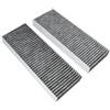 Filtro a carboni attivi (2 pz.) compatibile con Bora Basic / BHU / BIU / BFIU / GP4 (anti-odore di pesce)