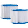 Filtro a cartuccia per minipiscina (2 pz.) compatibile con Lay-Z-Spa / SC838 / 40022