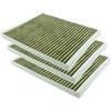 Filtro a carboni attivi (3 pz.) CleanAir Plus compatibile con Gaggenau 17004037 / AA200121