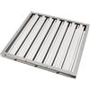 Filtro a labirinto in acciaio inox 400×400×25mm Tipo A - anti-grasso a lamelle per cappa aspirante professionale