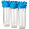 Purway Cartuccia filtrante DP 10 Trio 3/4 OT TS