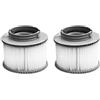 Filtro a cartuccia per minipiscina (2 pz.) MSpa compatibile con SC802 / 40104 con portafiltro