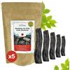 Orinko Bastoncini di autentico carbone Binchotan giapponese biologico di Kishu (5 pz.)