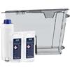 Kit manutenzione compatibile con De'Longhi - Serbatoio per acqua + Filtro acqua + Decalcificante