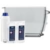 Kit manutenzione compatibile con De'Longhi - Serbatoio per acqua AS13200250 + Filtro acqua DLSC002 + Decalcificante DLSC200 (2x100ml)