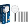 Philips soffione per doccia con 4 filtri di ricambio AS-ASH1516CHASH138-SET