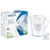 BRITA Caraffa filtrante 3.5L Marella XL Bianco + Filtro MAXTRA PRO PURE PERFORMANCE 1051123