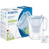 BRITA Caraffa filtrante 2.4L Style Eco Azzurro Polvere + Filtro MAXTRA PRO