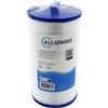 Filtro a cartuccia per minipiscina compatibile con Waterway / Master Spa / PWW35L / 4CH-935 / DL850 / 40262