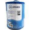 Filtro a cartuccia per minipiscina compatibile con Wellis AKU0135 / PWL35P3-M / 60358 (antibatterico)