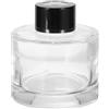 QUARKZMAN 100ml/3,4oz Bottiglia Diffusore Vuota in Vetro 2,8 x 2,6 Accessori Fragranze Ricaricabili Contenitore Barattoli Aromaterapia per Diffusore Giunco Ricambio Trasparente