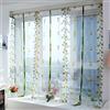 Tomotato Tenda Interni Trasparente con Ricamo Floreale, Eleganti tende da finestra ricamate con fiori, Filtraggio luce naturale, Poliestere, for camera da letto, soggiorno, balcone, hotel, ristorante