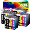 Koala Cartuccia d'inchiostro Compatibili per Epson 29 XL 29XL per Expression Home XP-235 XP-245 XP-247 XP-255 XP-257 XP-332 XP-335 XP-345 XP-432 XP-435 XP-442 XP-445 XP-455 Stampante, Pacco din 20