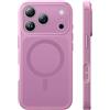 TAURI Magnetica Cover per iPhone 17 Pro Max Retro Opaco,Rosa Tenue