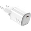 Celly, Caricatore con Uscita USB-C, Caricabatterie Portatile da 20W con Tecnologia GaN, Compatibile con Vari Modelli dei Maggiori Produttori