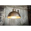 PIB Lampada a sospensione in metallo cesellato, stile industriale, 40x40x28 cm, design orientale ed eleganza