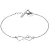 Louis Ciocchetti dal 1887 Bracciale Argento 925 con Infinito, Simbolo di Amore e Eternità, Regolabile, Idea Regalo Donna, Made in Italy