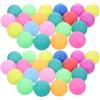 SWOOMEY 100 Pezzi Palline da Ping Pong Senza Scritte 40mm Superficie Opaca in Pp Senza Cuciture per Giochi di Gruppo e Feste in Famiglia