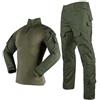 Vynebtrv Completo Mimetico da Combattimento da Uomo - Set di Abbigliamento Militare | Tessuto morbido e traspirante, Comfort leggero, Materiale elasticizzato ad asciugatura rapida