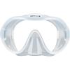 Hollis Maschera M-1 (trasparente), ideale per immersioni subacquee e snorkeling, vetro ultra trasparente, confortevole, senza cornice, ampia gamma di visione, visione senza distorsioni, fantastica