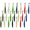 ULTECHNOVO 21 Pezzi Esche Artificiali da Pesca Soft Lure in PVC 9cm 2,6g Coda a T a Vite Multicolore per Pesca All'aperto Colore Casuale