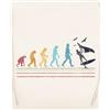 Jinbetee Wing Foiling Evolution Per I Surfisti Borsa da palestra beige Borsa sportiva riutilizzabile in cotone Beige Gym Bag Cotton Reusable Sport Sack