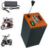 HJGHY Batteria al Litio per Moto 48V 60V 72V Batteria per Golf Cart