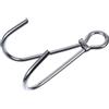 SHINEOFI Gancio Doppio da Immersione 316 in Acciaio Inox Argento