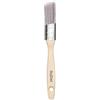 ProDec Premier Angle Oval Trade - Pennello sintetico professionale da 2,5 cm, per una finitura liscia con emulsione, vernici lucide e satinate su pareti, soffitti, legno e metallo, 25 mm