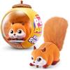 Pets Alive Scurry'n Squirrel (Orange) by ZURU - Giocattolo interattivo robotico, scoiattolo in movimento con movimenti e suoni realistici, dai 3 anni in su, per bambini e neonati
