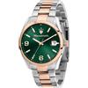 Maserati Limited Edition Orologio Uomo, Tempo, Data, Analogico, Cinturino in Acciaio, Collezione Attrazione - R8853151020