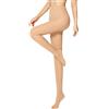 Libella Collant da donna 50 DEN semicoprente antistrappo cintura comfort senza pressione collant fine materiale morbido 27227 Beige L
