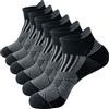 Niofind Calzini Uomo Corti, 6 Paia Calze Corte Uomo Donna Cotone, Calzini Traspiranti Sportivi Alla Caviglia, Unisex, 37-42