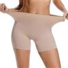 WOWENY Pantaloncini Intimo Donna Vita Alta Intimo Modellante Mutande sotto Vestito Sottogonna Anti-sfregamento Culotte Corti Intimo Corto Senza Cuciture