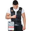 DH FitLife Giubbotto Zavorrato 30 kg | Gilet Zavorrato Regolabile
