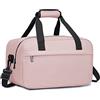 KONO 35x20x20cm Borsa da Viaggio Leggero Palestra Borsone da Viaggio con Tracolla (Rosa)