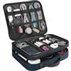MATEIN Borsa Organizer Cavi da Viaggio Doppio Scomparto Custodia Porta Cavi