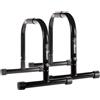 GymBeam Parallele per Calisthenics, Dip Station, Flag Dip Statio, Attrezzo per Esercizi a Corpo Libero, 48cm di Lunghezza, Superficie Antiscivolo, Materiale Resistente