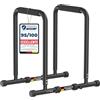 DH FitLife Dip Parallele Calisthenics | Dip Station Regolabile 80/90/100 cm