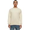 URBAN CLASSICS Felpa Uomo Oversize a Maniche Lunghe, Maglione per l´inverno, Polsini e Vita Elastici, Colore sand, Taglia S