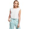 Urban Classics Maglietta da Donna a Maniche Corte Organic Bianco L