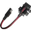 MOTOPOWER MP0609 3.1Amp Caricabatterie USB per Moto per la Ricarica di telefoni cellulari, GPS o videocamere Sportive