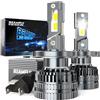 BEAMFLY H4 HB2 9003 LED Lampadine Auto 130W 48000LM 6000K Canbus,Biluce Lampadine Fari Auto o Moto,Alta Potenza Tubo di Rame Spesso,LED Lampada Luci,2 pezzi