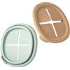 Moonkie 2 Coperchi in Silicone per Tazze da Merenda per Bambini