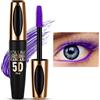 LOPHE Mascara Spesso 5D Waterproof a Long-Lasting di Viola - Effetto Naturale, Effetto Occhi Grandi Amplificato, 10ml