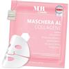 Medical Beauty Cosmetics MB COSMETICS Maschera al Collagene - con Acido Ialuronico, Niacinamide e Probiotici - Maschera Viso Idratante in Hydrogel per Ridurre le Rughe. Ultra concentrata: 52.000 ppm. 1 pezzo.