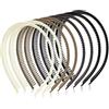 LOPHE Cerchietti Semplici Fasce per Capelli 8PC Denti Fasce per Capelli Sottili Cerchietti Colorato Antiscivolo Cerchietto per capelli in plastica, Adatto per Sport,Yoga,Trucco